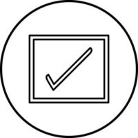 Checkbox Vector Icon