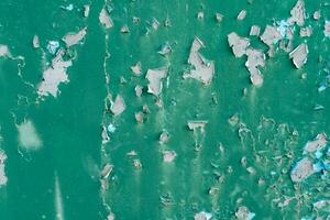 Green dust and Scratched Textured Backgrounds with space. photo