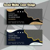 Social Media Cover Design Template vector
