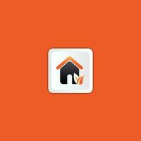 home icon logo vector