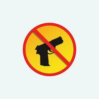 gun icon vector