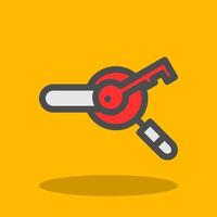 Keywords Search Vector Icon Design