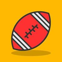 American Football Vector Icon Design