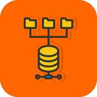 Data Source Vector Icon Design