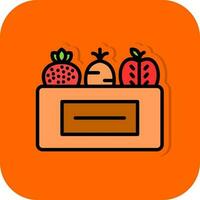 diseño de icono de vector de alimentos saludables