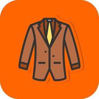 Business Coat Vector Icon Design