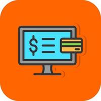 Online Payment Vector Icon Design