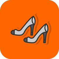 High Heels Vector Icon Design