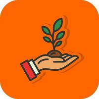 Save Plants Vector Icon Design