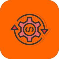 Continuous Integration Vector Icon Design