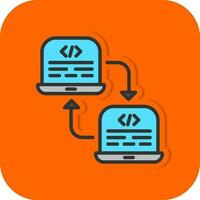 Code Refactoring Vector Icon Design