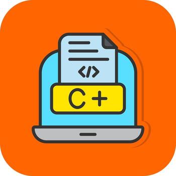 Coding Language Vector Icon Design