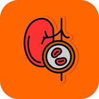 Kidney Checkup Vector Icon Design