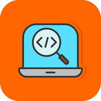 Code Testing Vector Icon Design