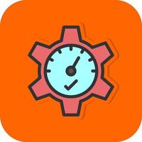 Constant Development Pace Vector Icon Design