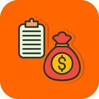 Project Budget Vector Icon Design