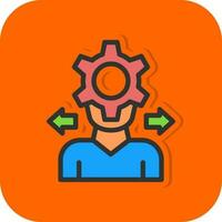 Decision Making Process Vector Icon Design