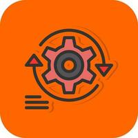 Agility Vector Icon Design