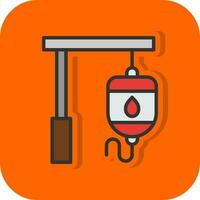 Blood Transfusion Vector Icon Design