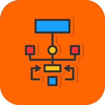Algorithm Vector Icon Design