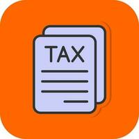 Taxes Vector Icon Design