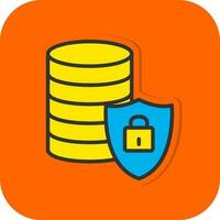 Data Security Vector Icon Design