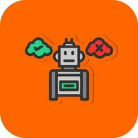 Decision Intelligence Vector Icon Design