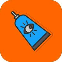 Eye Cream Vector Icon Design