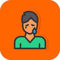 Grief Vector Icon Design