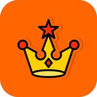 Crown Vector Icon Design