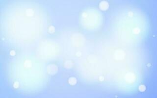 Sky blue bokeh soft light abstract background, Vector eps 10 illustration bokeh particles, Background decoration