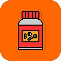 diseño de icono de vector de suplementos