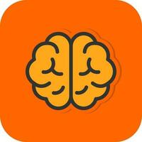 diseño de icono de vector de cerebro