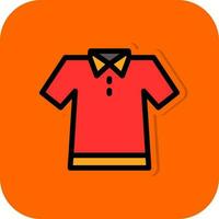 Polo Shirt Vector Icon Design