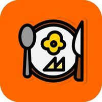 Breakfast Vector Icon Design