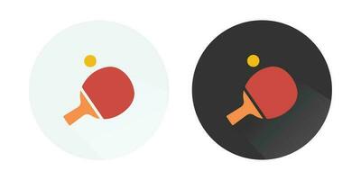 Table tennis icon, ping pong table tennis, ping pong rackets and ball icon, ping-pong sports icon, Table tennis paddle logo Colorful vector icons