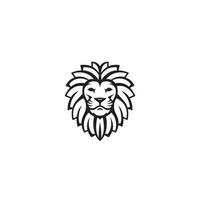 león logo o icono diseño vector