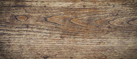 panorama shot of wood background texture with copy space photo