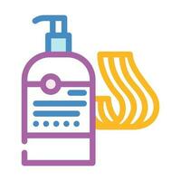 spa cream cosmetic color icon vector illustration