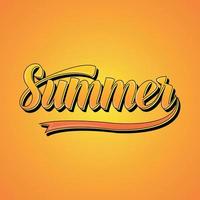 Colorful Summer background layout banners design. Horizontal poster, greeting card, header for website vector