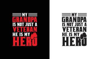 Army T shirt design, Veteran T shirt design vector