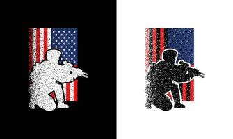 Army T shirt design, Veteran T shirt design vector