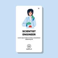 scientist engineer vector