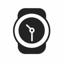 Watch icon. Watch icon illustration on white background. Stock vector illustration.