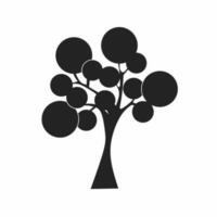 Tree icon. Tree icon illustration on white background. Stock vector illustration.