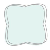 de base forme abstrait Les figures tiré en utilisant ligne png