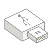 USB destello disco conducir logo símbolo png