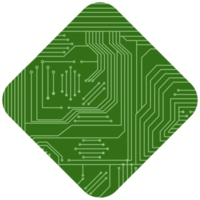 tryckt krets styrelse pcb grundläggande form png