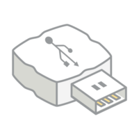 USB Blitz Platte Fahrt Logo Symbol png