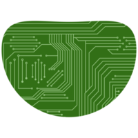 tryckt krets styrelse pcb grundläggande form png